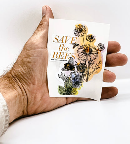 Save the Bees Sticker